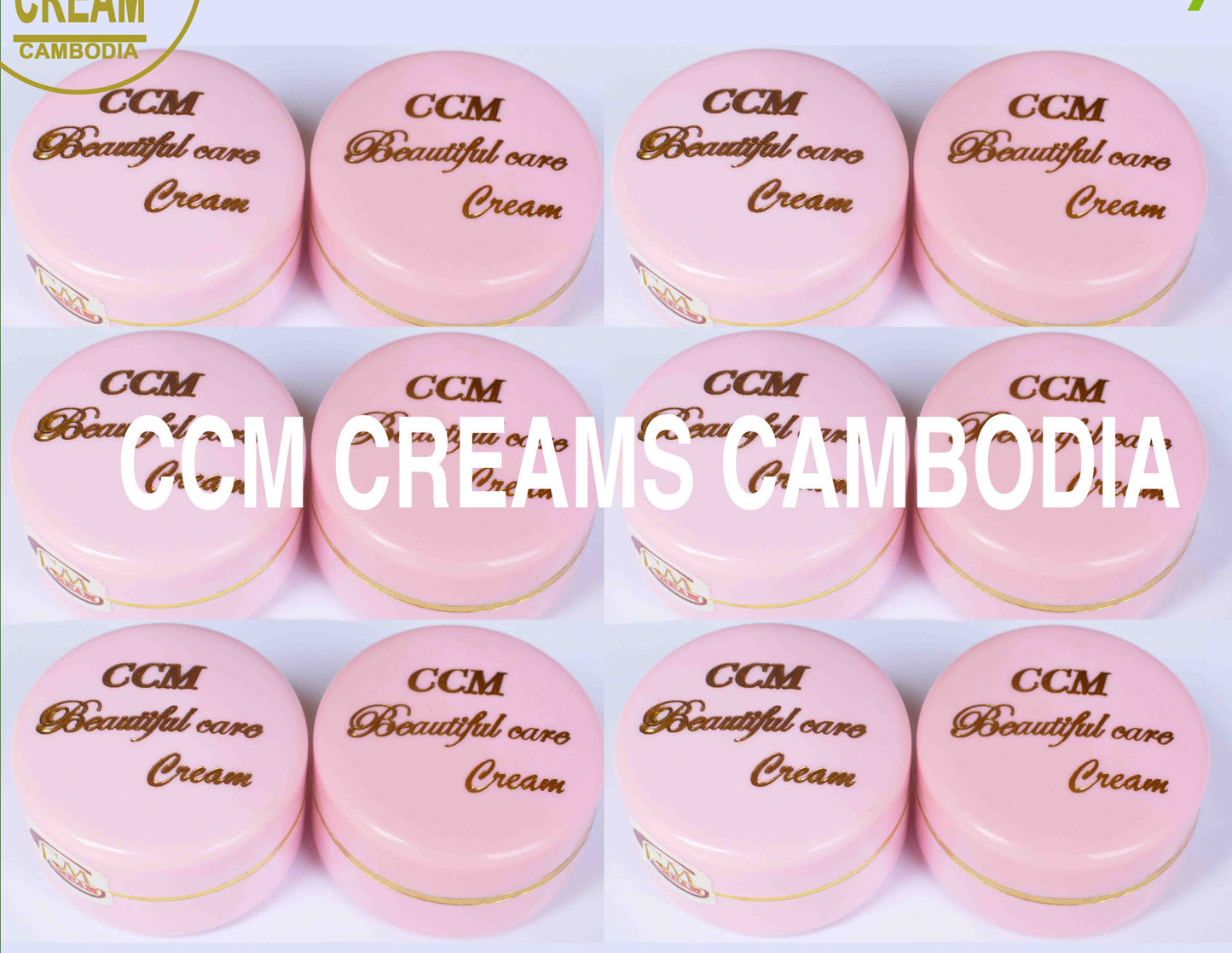 CCM Beautiful Care Cream - CCM cream Cambodia (12 pcs included shipping)