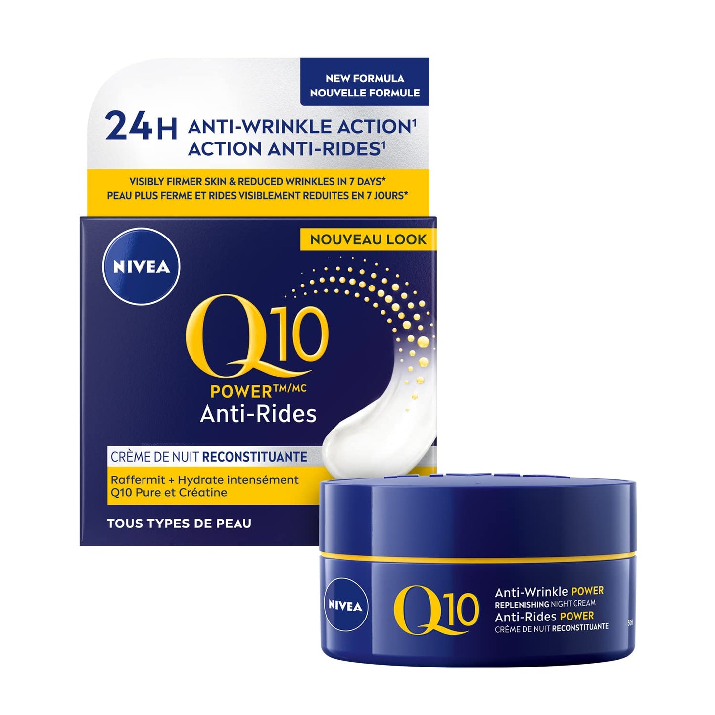 Nivea Visage Q10 Plus Anti Wrinkle Night Care 50 Ml