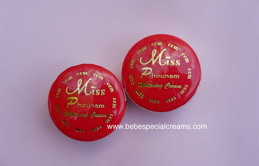 Miss Phounam Whitening Cream - CCM cream Cambodia 12 pcs Plus Shipping Free