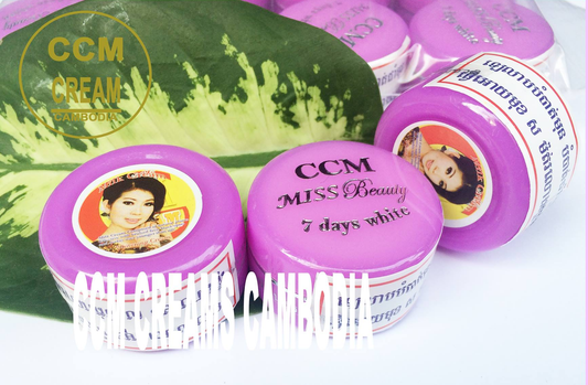 CCM MISS Beauty 7 days white - 12 pcs